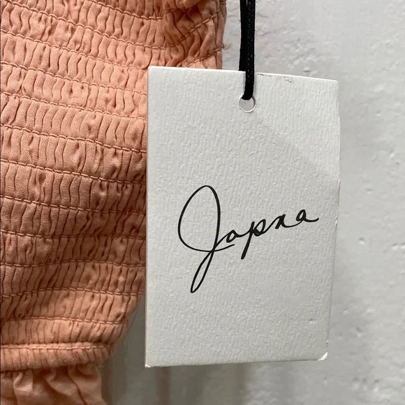 Japna Peach Ruffle Tank Top - Picture 3 of 7